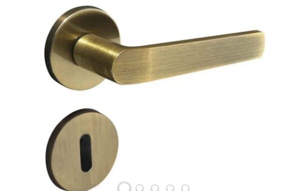 Fechadura Concept Roseta Redonda Bronze Oxidado EX PADO