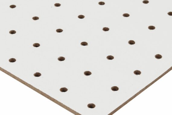MDF Perfurado branco