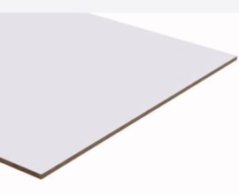 Eucatex branco 2,5mm