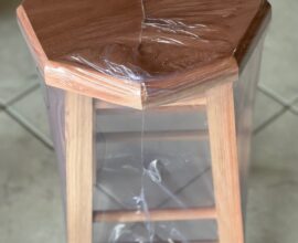 Banqueta Eucalipto M 45cm