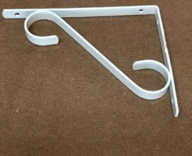 Mão francesa colonial 20cm branca