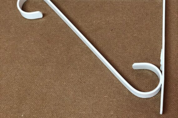 Mão francesa colonial 25cm branca