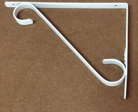 Mão francesa colonial 30cm branca