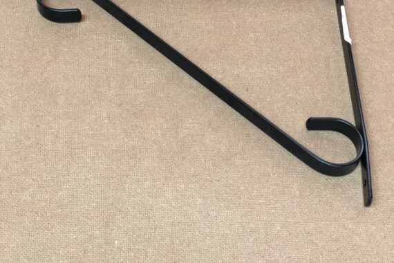 Mão francesa colonial 30cm preta