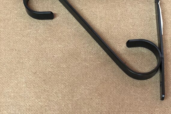 Mão francesa colonial 25cm preta