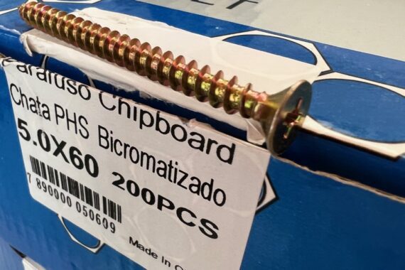 Parafuso Phillips cabeça chata 5.0×60 Welt