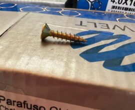 Parafuso phillips  cabeça chata 4.0×20 Welt