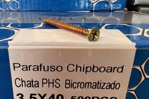 Parafuso phillips cabeça chata 3.5×40 Welt