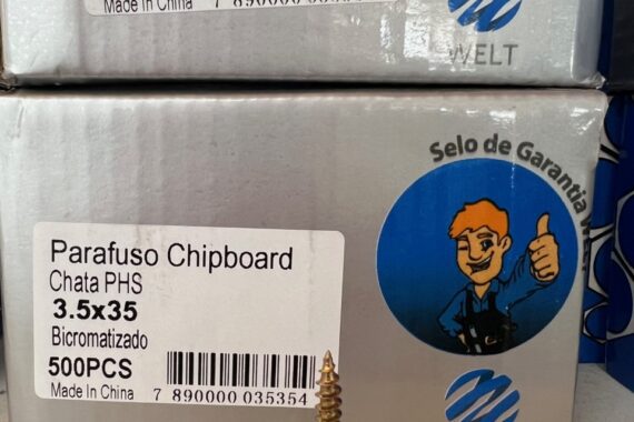 Parafuso phillips cabeça chata 3.5×35 Welt