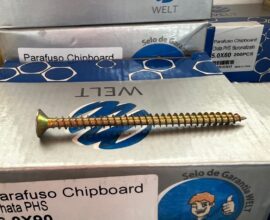 Parafuso Phillips cabeça chata 6.0×90 Welt