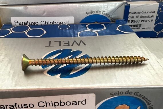 Parafuso Phillips cabeça chata 6.0×90 Welt