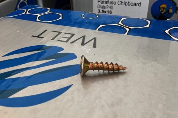 Parafuso phillips cabeça chata 3.5×16 Welt