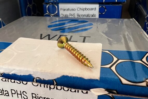 Parafuso phillips cabeça chata 3.5×25 Welt