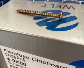 Parafuso phillips cabeça chata 4.0×50 Welt