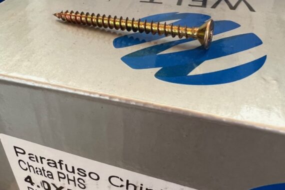 Parafuso phillips cabeça chata 4.0×50 Welt