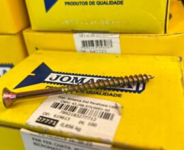 Parafuso phillips cabeça chata 6.0×80 Jomarca