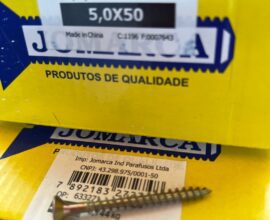 Parafuso phillips cabeça chata 5.0×50 Jomarca