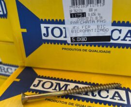 Parafuso phillips cabeça chata 5.0×80 Jomarca