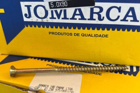 Parafuso phillips cabeça chata 5.0×90 Jomarca