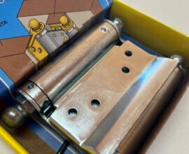 Dobradiça Vai e Vem 3″ União Mundial Zincada