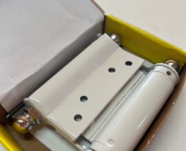 Dobradiça Vai e Vem 3″ União Mundial Branca