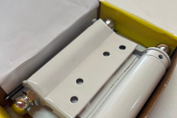 Dobradiça Vai e Vem 3″ União Mundial Branca