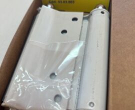 Dobradiça Vai e Vem 4″ União Mundial Branca