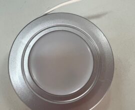 Luminária Embutir Maxi Fixa Circular Alumínio Fria