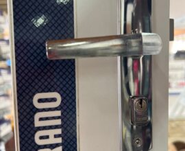 Fechadura PopLine Externa Cromada Soprano