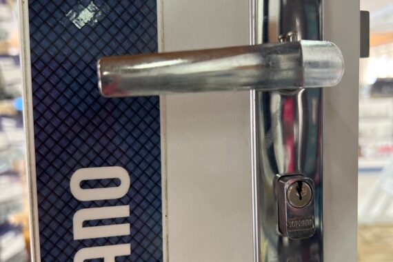 Fechadura PopLine Externa Cromada Soprano