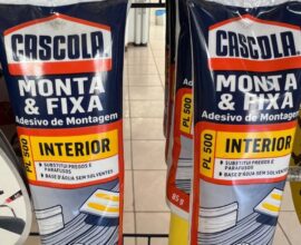 Adesivo Monta & Fixa PL 500 Interior 85g CASCOLA