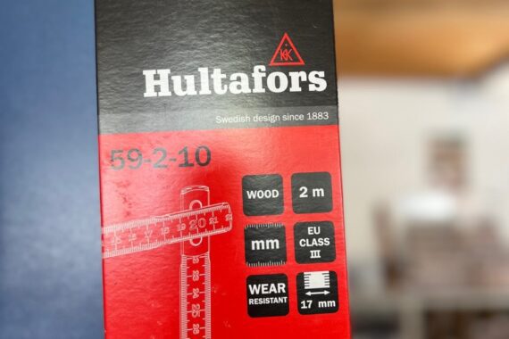 Escala métrica de madeira 2m Hultafors
