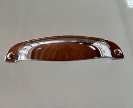 Puxador colonial 115 cromado 96mm Italyline