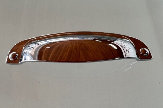 Puxador colonial 115 cromado 96mm Italyline