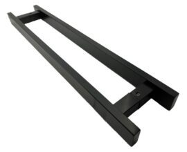 Puxador Titanium 256mm Preto