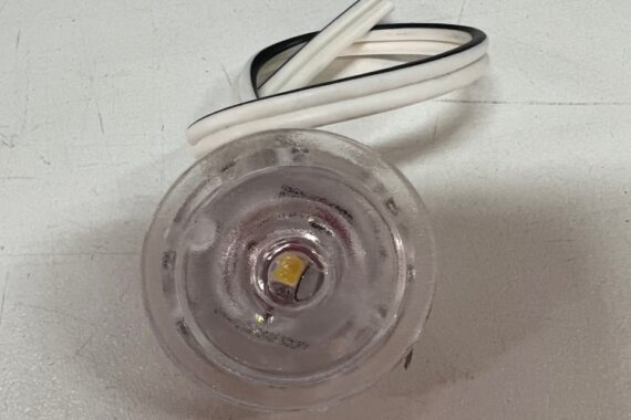 Luminária Embutir Cristal Transparente Fria