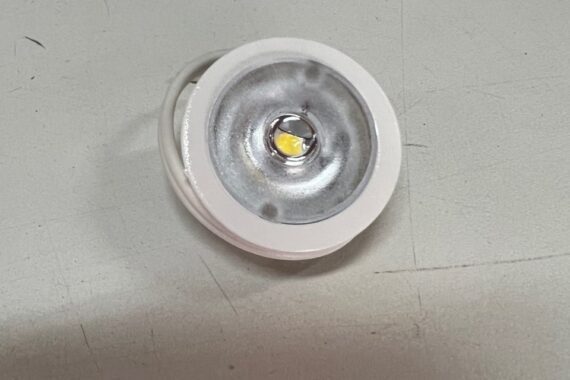 Luminária Embutir Cristal Branca Fria