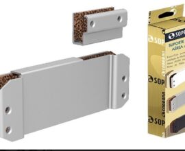 Suporte Mola Aérea Prata Soprano