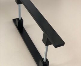 Puxador Titanium 160mm Preto