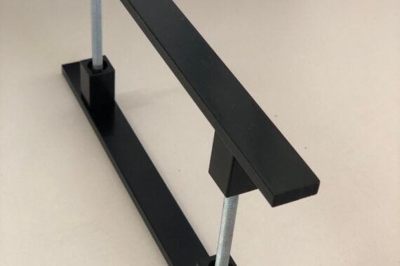 Puxador Titanium 160mm Preto