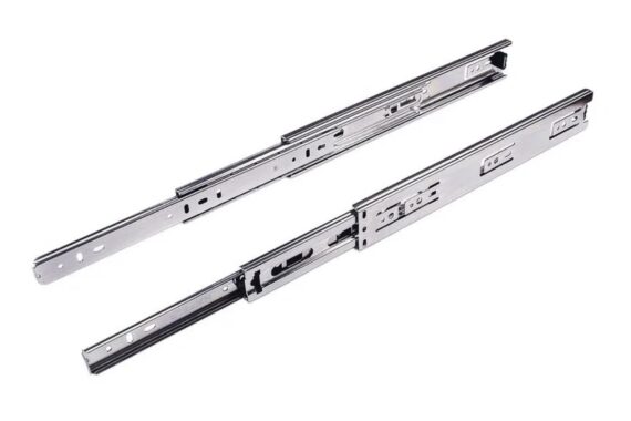 Corrediça telescópica 650mm zincada Hafele