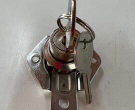 Fechadura gaveta 302 Externa Niquelado CCSD Stam