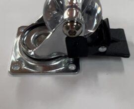 Rodízio Silicone 35mm com freio Hardt