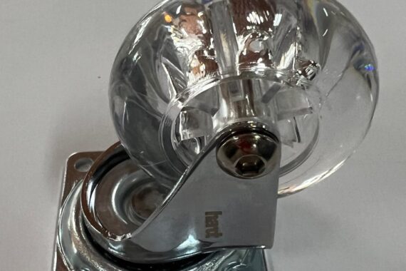 Rodízio Silicone 50mm sem freio Hardt