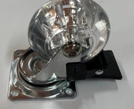 Rodízio Silicone 50mm com freio Hardt