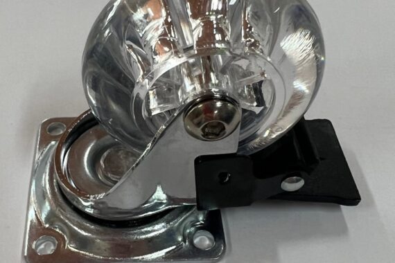 Rodízio Silicone 50mm com freio Hardt