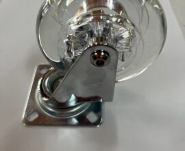 Rodízio Silicone 75mm sem freio Hardt