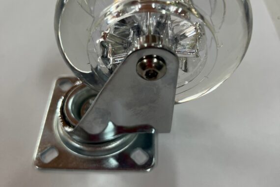 Rodízio Silicone 75mm com freio Hardt