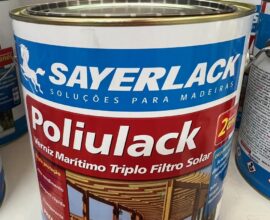 Poliulack Verniz Marítimo Acetinado 3,6l Sayerlack