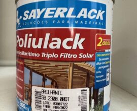 Poliulack Verniz Marítimo Brilhante 900ml Sayerlack